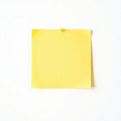 Paper Square Isolated On White Background