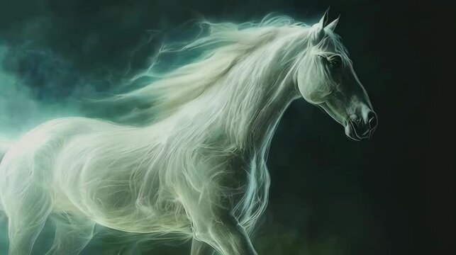 Horse symbol of movement and energy