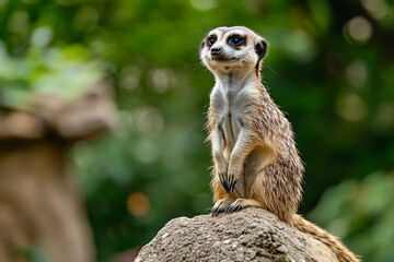 Fototapeta premium AI generated image of a zoologist studying animal behavior generative AI image