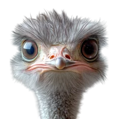 Selbstklebende Fototapeten ostrich © Crocodilchik