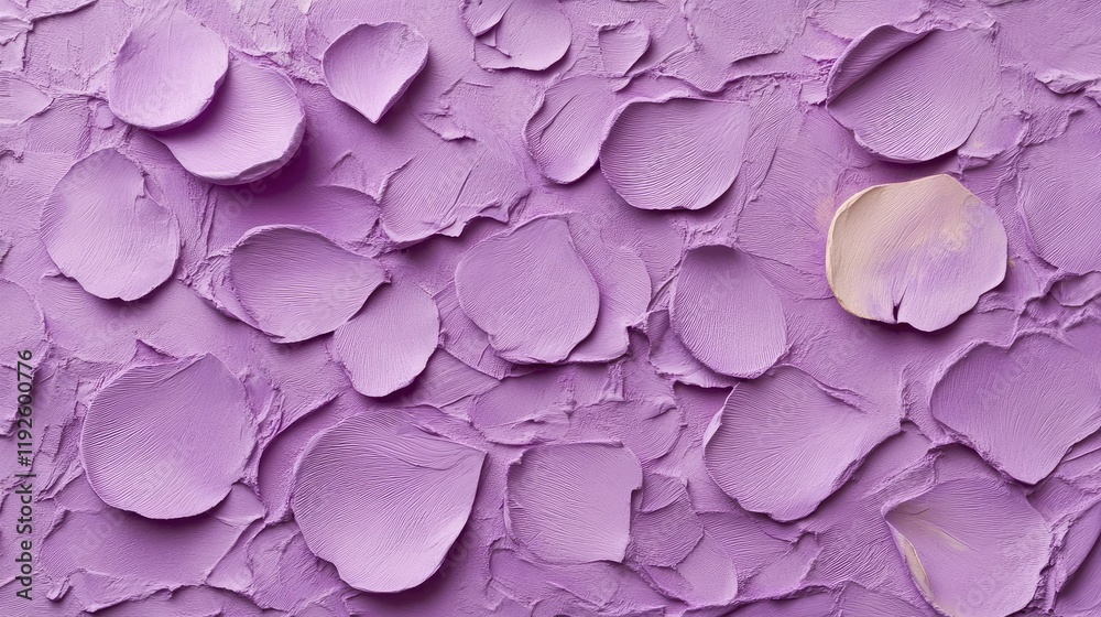Poster Crocus Petal textured background design with soft lavender hues for decorative and artistic applications