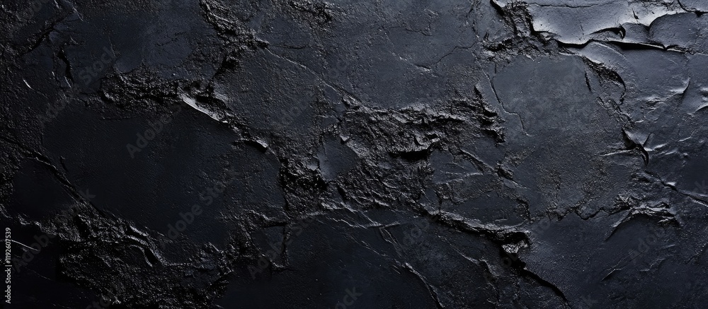 Poster black cement texture background for graphic design featuring smooth surfaces ideal for text overlay 