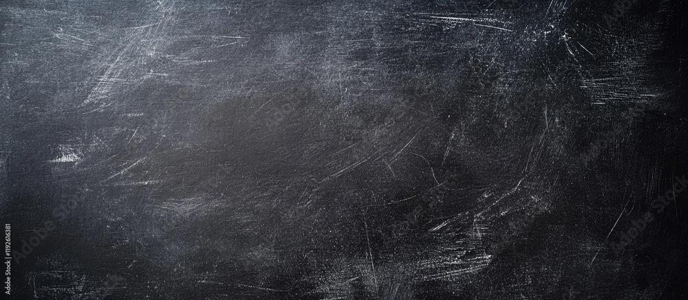 Poster Chalkboard texture background in studio with ample copyspace ideal for text or graphic overlays suitable for educational or creative projects