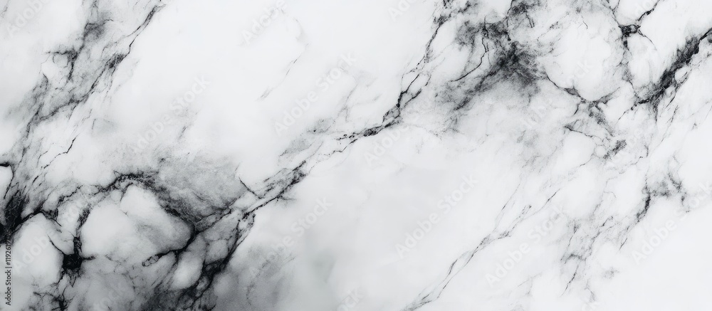 Poster Elegant grey and anthracite marble texture banner with intricate veining and ample space for text customization or branding purposes.