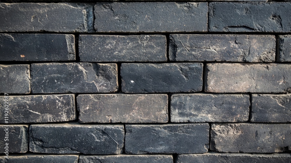Poster dark brick wall texture for abstract background in urban design and architecture applications