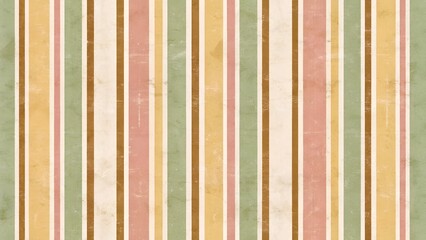 Retro Striped Pattern with Vintage Texture