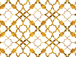 Golden Geometric Pattern Design for Architecture