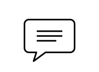 Speech icon set editable vector stock illustration