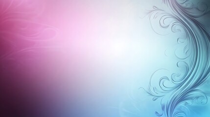 Abstract Pastel Swirls Design Background Image