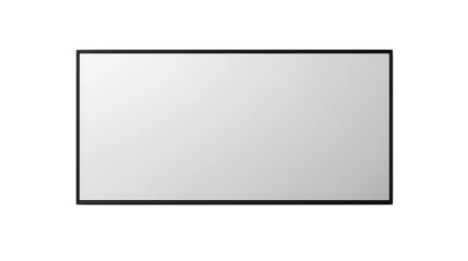 Blank White Screen Display - Modern Technology