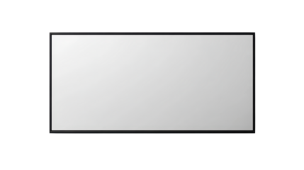 Blank White Screen Display - Modern Technology