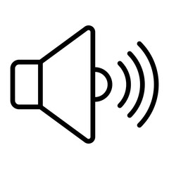 Volume Vector Line Icon Design