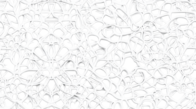 Intricate Black and White Pattern Design