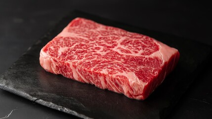 Fototapeta premium beef steak close up 