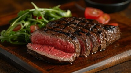beef steak close up 