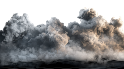 Dramatic Smoke Cloudscape - Atmospheric Visual Effect