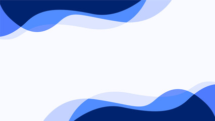 abstract liquid blue background template vector