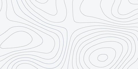 Abstract wavy topographic map. Abstract wavy and curved lines background. Abstract geometric topographic contour map background.	
