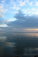 Abend am Stettiner Haff bei Kamminke