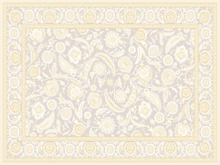 Modern stylish abstract texture. Seamless pattern. Geometric brush effect design and pattern for textile. Carpet. Texture, Abstract. Vector. Old paper. Background. Damask.