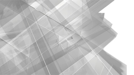 Abstract Geometric Architecture Design - Modern Building Structure