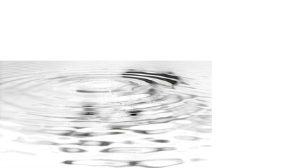 Monochromatic Water Ripples: A Stunning Abstract Design