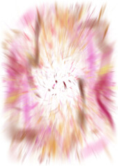Obraz premium An abstract transparent warm fiery burst color blur design element.