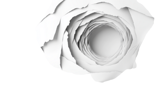 Abstract Paper Flower Design: A Stunning Visual Art Piece