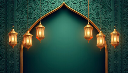 Eid Special, Vintage Frame With Ornament