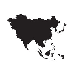 Asia Map Icon