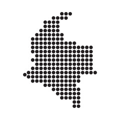 Colombia Map Icon