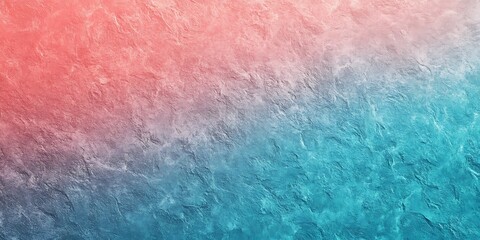 Fototapeta premium Abstract blue and orange watercolor background with space