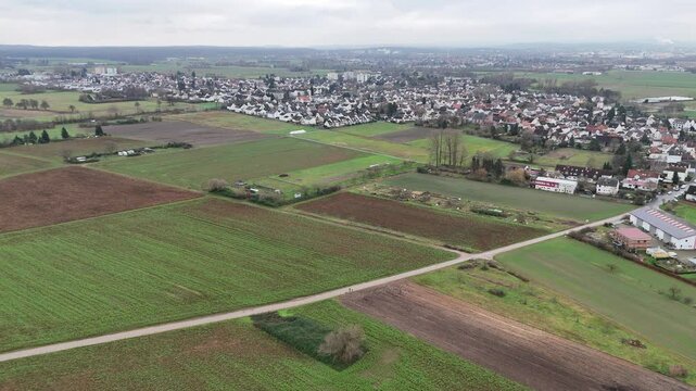 Felder bei Darmstadt-Wixhausen