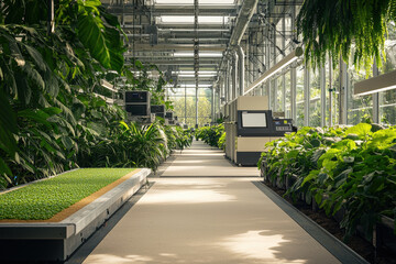 Automated Greenhouse with Climate Control Systems