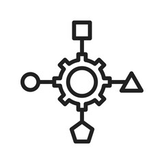 Variability icon vector image. Suitable for mobile apps, web apps and print media.