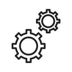 Configuration icon vector image. Suitable for mobile apps, web apps and print media.