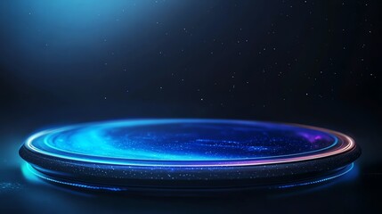 Space exploration dashboard, futuristic holographic maps, glowing interface, 3D illustration