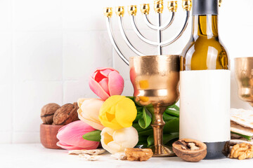 Passover celebration background