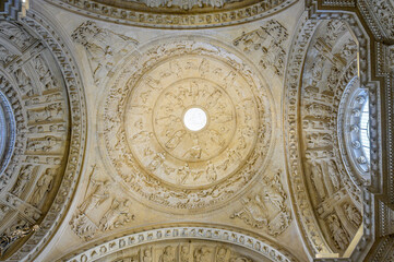Obraz premium Indoors medieval feature of the Seville Cathedral, Spain