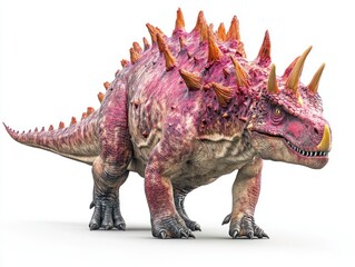 Fototapeta premium Fiery Dinosaur Fantasy Creature