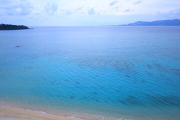 Winter sea in Okinawa