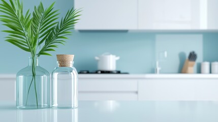 Kitchen essentials with vibrant sale signs, bright and inviting