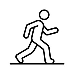 person jogging walking hybrid person jogging walking hybrid - simple line art of person jogging walking hybrid, perfect for person jogging walking hybrid logos and icons and themed design