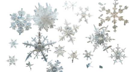 Stunning Snowflake Patterns in Winter