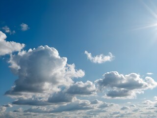 Fototapeta premium a clear cloud