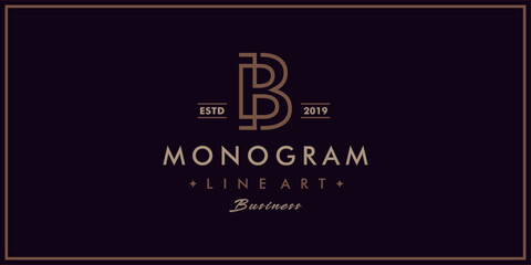 B Line Logo Design Inspirations