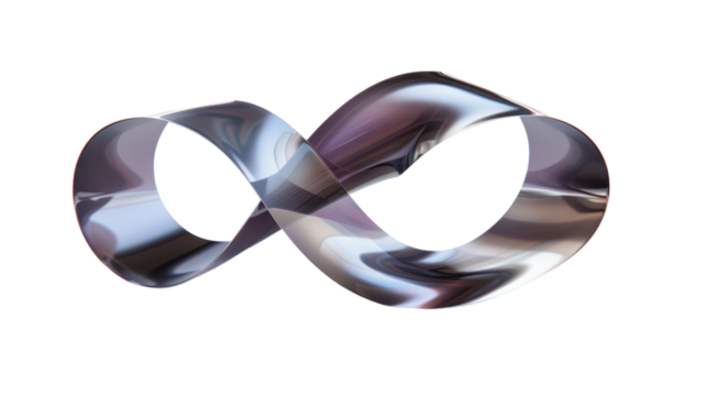 Abstract Infinity Symbol: A Visual Representation of Endless Possibilities