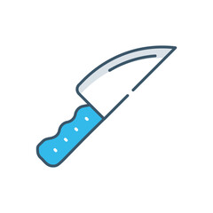 Knife vector icon