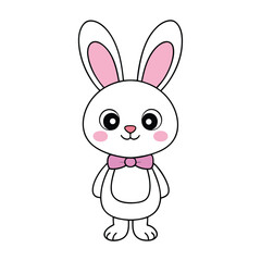 easter bunny with egg