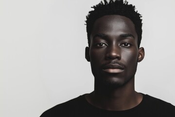 Obraz premium black man isolated on background